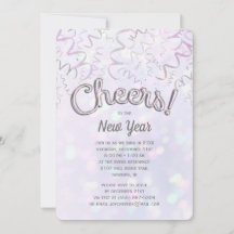 Proost iriserende Bokeh oudejaarsavond