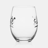 Proost Irish Sláinte Wine Glass Wijnglas Zonder Voet (Links)