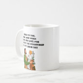 Proost je, pap! Dag van de Arbeid Gift Koffiemok (Voorkant links)