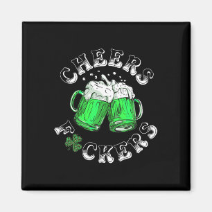Proost K*ters St. Patrick's Dag Grappig Drinken Bi Magneet