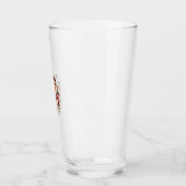 Proost Kerst Oranje Kat Sinterklaas Hoed Drinkt Gi Glas (Links)