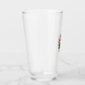 Proost Kerst Oranje Kat Sinterklaas Hoed Drinkt Gi Glas (Rechts)