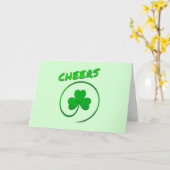 Proost Klaver Shamrock Alles Purpose Dekbed Kaart (Gele Bloem)