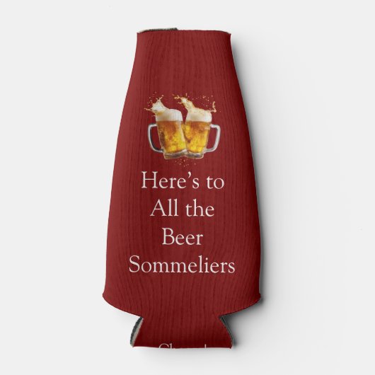 “Proost!” Koozie Fleskoeler (Voorkant)