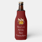 “Proost!” Koozie Fleskoeler (Fles Voorkant)