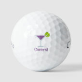 "Proost" Leuke golfbal Golfballen (Voorkant)