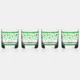 Proost Lucky Ierse Klavertje Design Persoonlijk Ge Whisky Glas