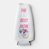 Proost mama! - "De beste moeder" fleskoeler Flesjeskoeler (Voorkant)