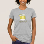 Proost! Margarita Cocktail 21e Verjaardagsfeestje T-shirt<br><div class="desc">Het ontwerp bevat een originele illustratie van een klassieke margarita-cocktail met een zoute rand en een wig groene limoen. Een klassieke zomertijd drankje! Ideaal voor een cocktailparty, zomerse picknick, vrijgezellenfeest, 21e verjaardag of Cinco de Mayo-feest. Coördinerende feestproducten beschikbaar. Deze margarita-illustratie is ook beschikbaar op andere producten. Zie je niet wat...</div>