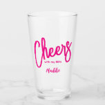 Proost meisjes Galentines Glas<br><div class="desc">Proost Meisjes Galentines Glas Roze, Leuk en geweldig gepersonaliseerd GLAS voor een geheugenfeestje!</div>