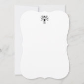 Proost met een nieuwjaarsviering ontwerp kaart (Achterkant)