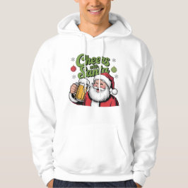Proost met Santa Cute Christmas Design Hoodie