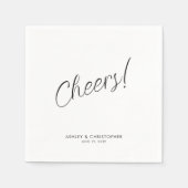 Proost! Minimal 'Any Occasion' Cocktail Servet (Voorkant)