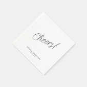 Proost! Minimal 'Any Occasion' Cocktail Servet (Hoek)