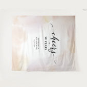 Proost | Minimalistische waterverf volwassenen ver Wandkleed (Voorkant (horizontaal))