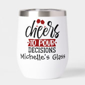 Proost om beslissingen te gieten (Achterkant)