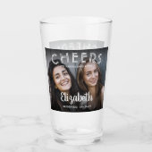 Proost om gelukkig te zijn na de Bridal van de Fot Glas (Voorkant)