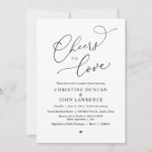 Proost om lief te hebben, romantische koppels douc kaart (Voorkant)