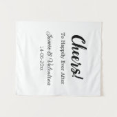 Proost om nog lang en gelukkig toe te voegen na de wandkleed (Voorkant (horizontaal))