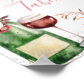 Proost om te houden van Blush Pink Vrijgezellenfee Poster (Hoek)