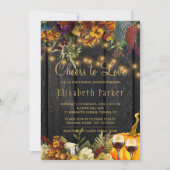 Proost om te houden van rustieke wijntesten vrijge kaart (Voorkant)