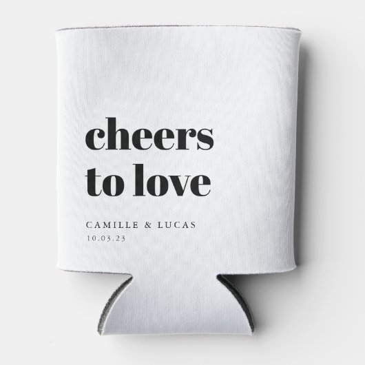 Proost om van gepersonaliseerde weddenschappen te blikjeskoeler (Voorkant)