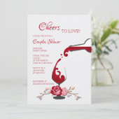 Proost om van paren te houden Vrijgezellenfeest Kaart (Staand voorkant)