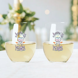 Proost op 11 Jaar Persoonlijke Wijn Glas | Cadeaus