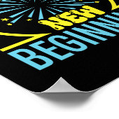 Proost op 2026 Happy New Year Party Beginnings Pre Poster (Hoek)