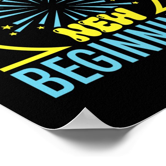 Proost op 2026 Happy New Year Party Beginnings Pre Poster (Hoek)