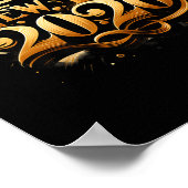 Proost op 2026 Happy New Year Party Premium Poster (Hoek)