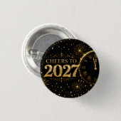 Proost op 2027 ronde button 3,2 cm (Voorkant /achterkant)