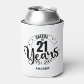 PROOST OP 21 JAAR BLIKJESKOELER (Blikje Voorkant)