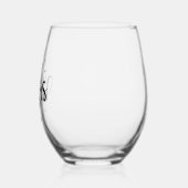 PROOST OP 21 JAAR WIJNGLAS ZONDER VOET (Links)