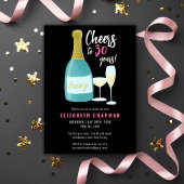 Proost op 30 jaar bruisend 30ste verjaardagsfeestj kaart