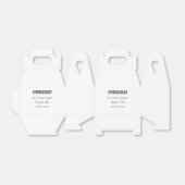 Proost op 30 jaar samen jubileum voeg naam d toe bedankdoosjes (Uitgevouwen)