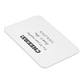 Proost op 30 jaar samen jubileum voeg naam d toe magneet (Rechterzijde)