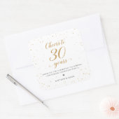 Proost op 30 Jaar Stickers Cadeau Labels - GAC360 (Envelop)