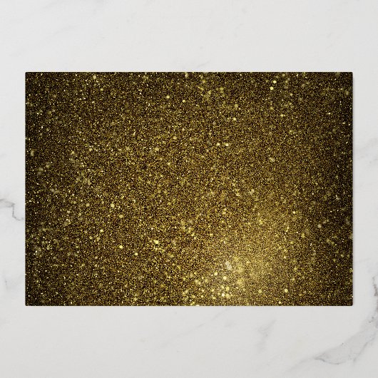 Proost op 30 Jaar Zwart Zilver 30e Verjaardag Folie Uitnodiging (Achterkant)