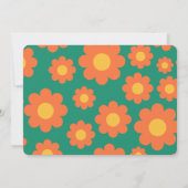 Proost op 40 jaar retro 40ste verjaardag kaart (Achterkant)