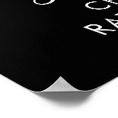 Proost op 40 jaar verjaardagsfoto Welkom bord Poster (Hoek)