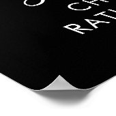 Proost op 40 jaar verjaardagsfoto Welkom bord Poster (Hoek)