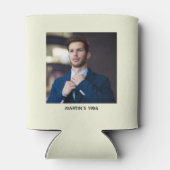 Proost op 40e verjaardag Elegant Funny Beige Blikjeskoeler (Achterkant)