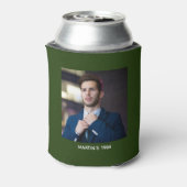 Proost op 40e verjaardag Elegant Funny Forest Gree Blikjeskoeler (Blikje Achterkant)