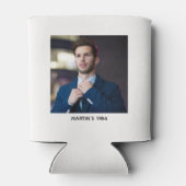 Proost op 40e verjaardag Elegant Funny off White Blikjeskoeler (Achterkant)