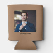 Proost op 40e verjaardag Elegant Grappig Frans Bei Blikjeskoeler (Achterkant)