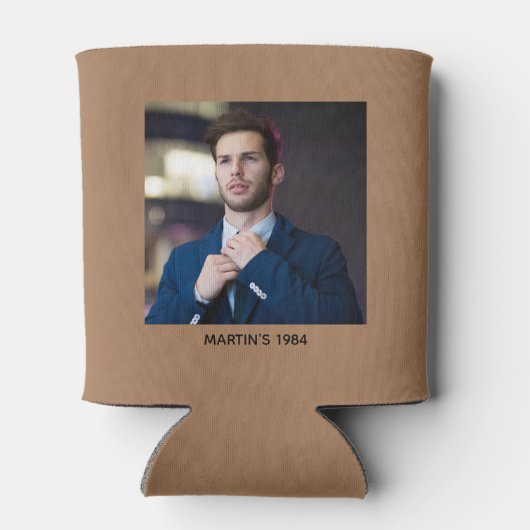 Proost op 40e verjaardag Elegant Grappig Frans Bei Blikjeskoeler (Achterkant)