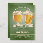 Proost op 50 jaar 50e Man Kaart (Voorkant / Achterkant)