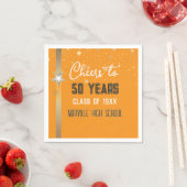 PROOST op 50 Jaar! CUSTOM Klas Reünie Servetten (Insitu)