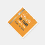 PROOST op 50 Jaar! CUSTOM Klas Reünie Servetten (Hoek)